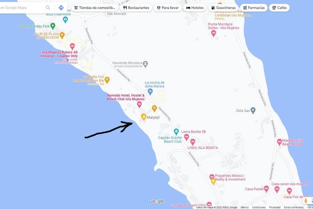 איסלה מוחרס Marysol Private Beach Next To Nomads D5 מראה חיצוני תמונה